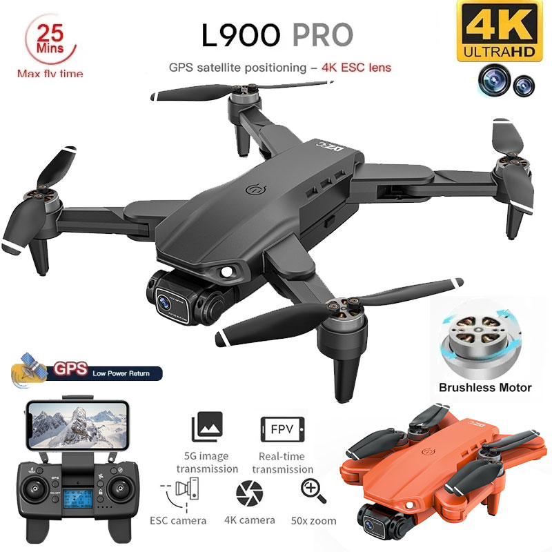 Drone Camera Professional - L900 Pro GPS Drone 4K Profesjonalny