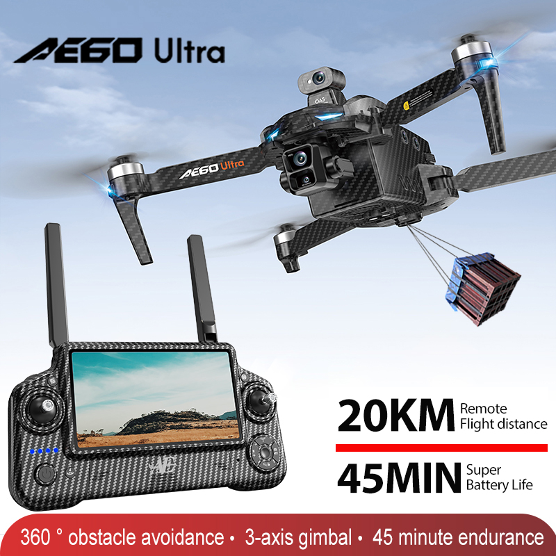 Drone Camera Professional - Profesjonalny dron AE60 GPS z kamerą
