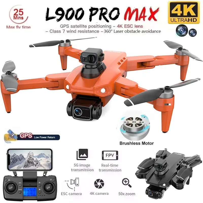 L900 Pro MAX GPS Drone 4K Prof – Drone Camera Professional recenzja i cena