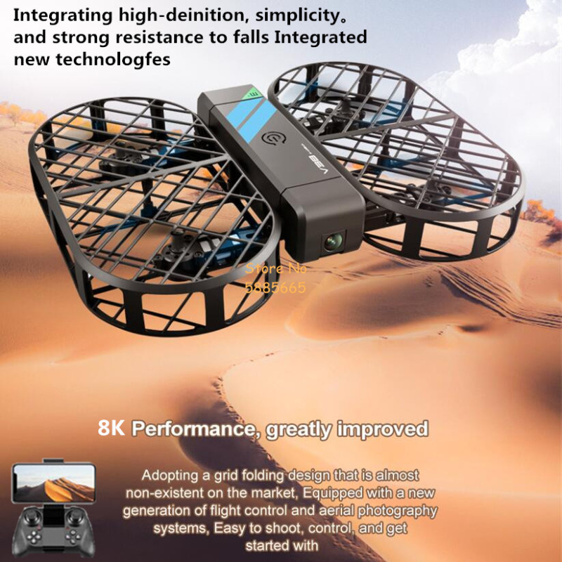 Kamera HD 8K 360 °   Ochrona L – Drone Camera Hd recenzja i cena