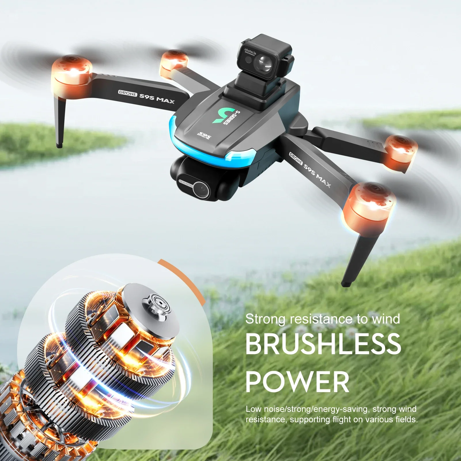 NOWOŚĆ S9S MAX MINI Drone 4K 2 – Drone Camera Lens recenzja i cena