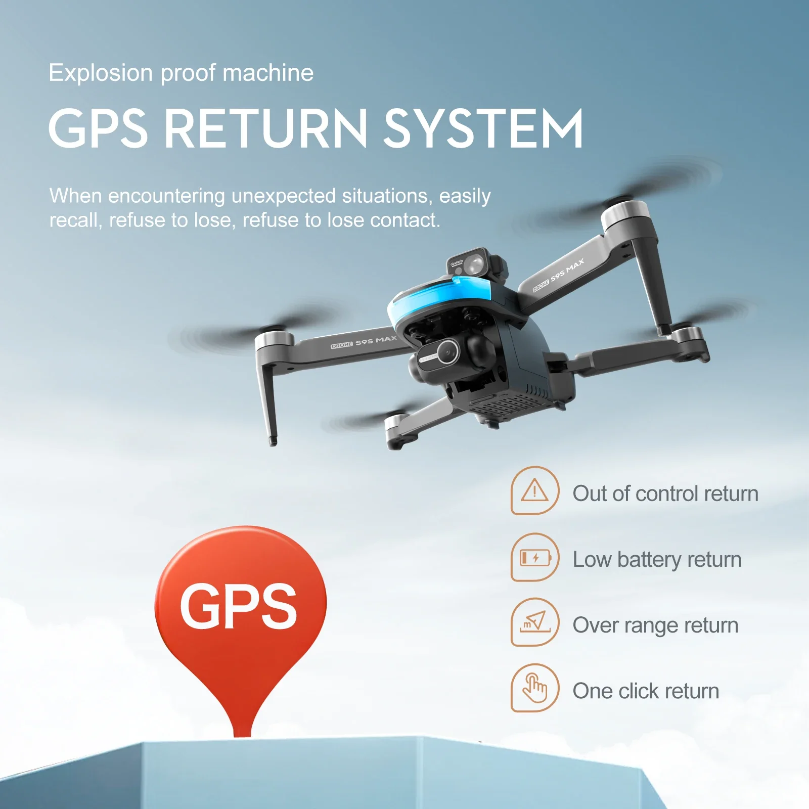 NOWOŚĆ S9S MAX MINI Drone 4K 2 – Drone Camera Lens recenzja i cena