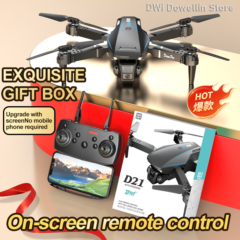 Profesjonalny dron DWI D21 4K  – Drone Camera Professional recenzja i cena