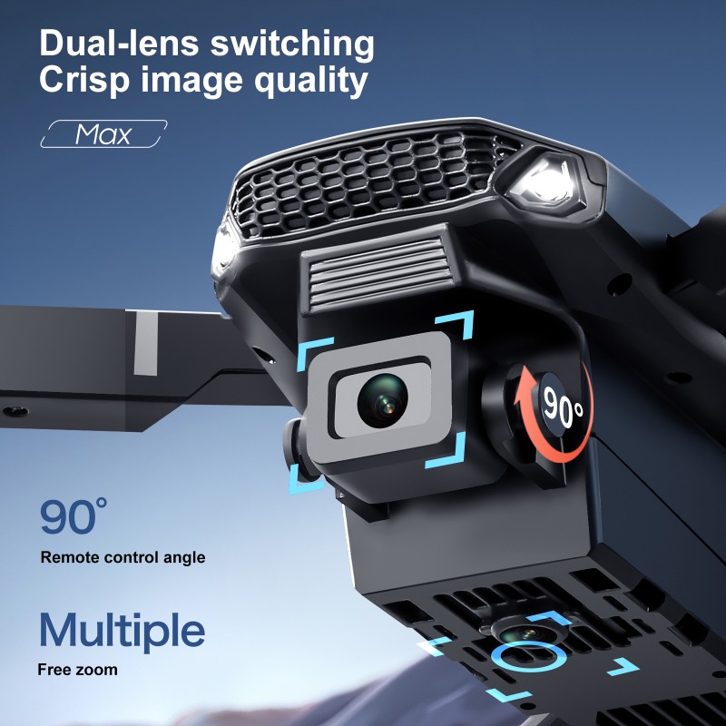 Nowy Mini Dron E88 Pro 4K z Po – Drone Camera Mount recenzja i cena