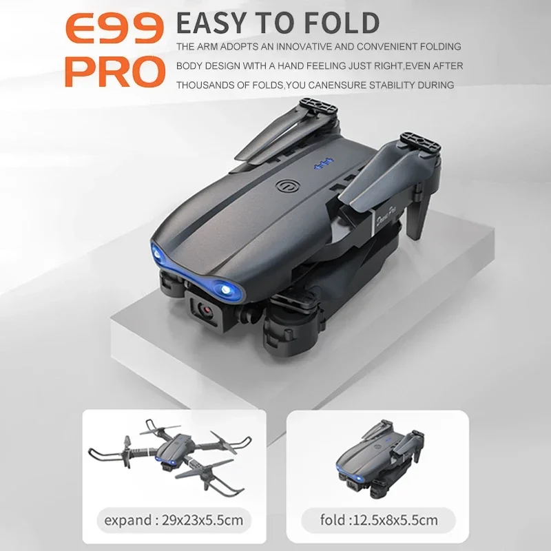 Mini E99Pro Składany Helikopte – Drone Camera Wide Angle recenzja i cena