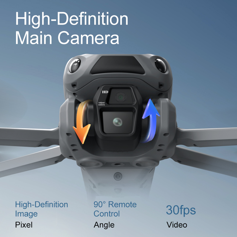 Zdjęcia lotnicze z drona LF682 – Drone Camera Professional recenzja i cena