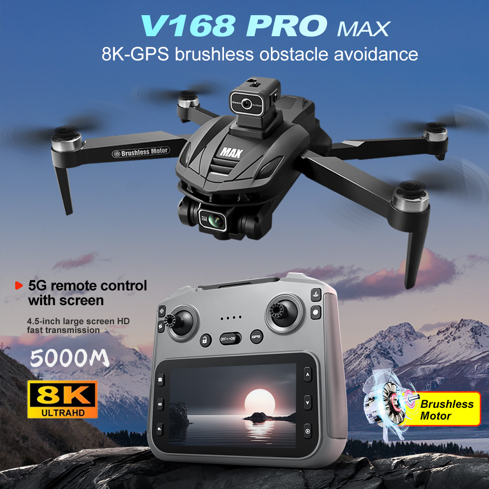 V168 PRO Max GPS Drone 8K Prof – Drone Camera Professional recenzja i cena