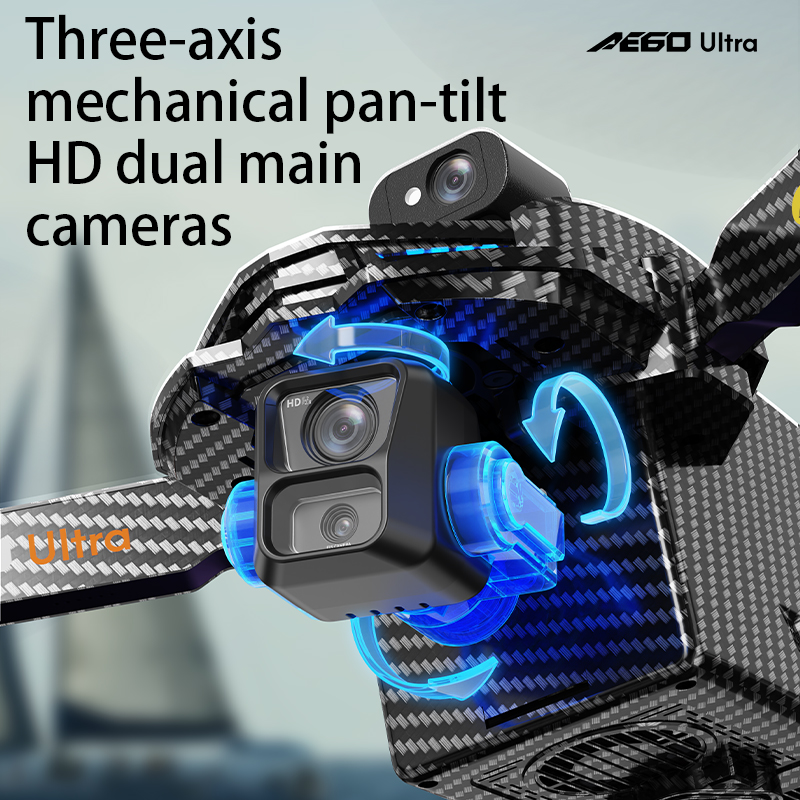Profesjonalny dron AE60 GPS z  – Drone Camera Professional recenzja i cena