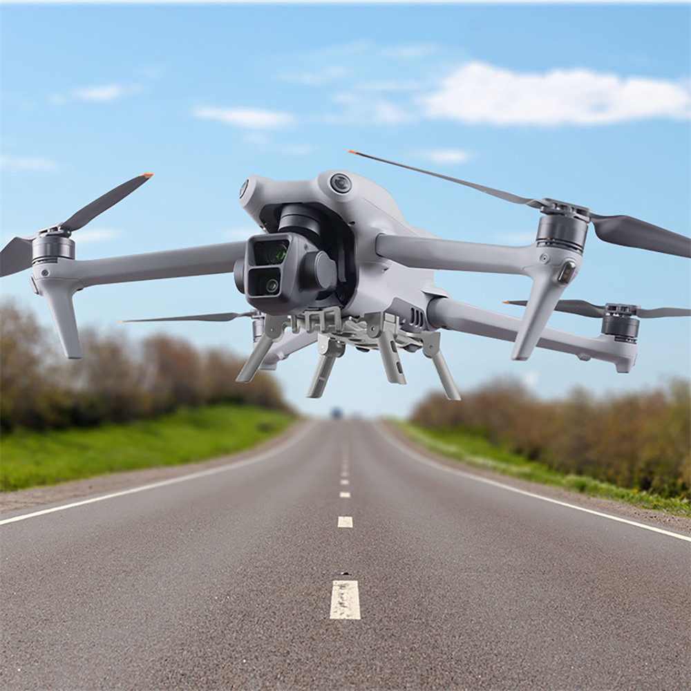 Szare składane podwozie do roz – Dji Drone Air 3 recenzja i cena