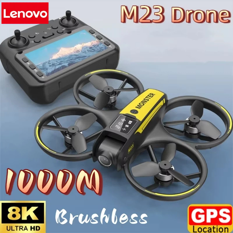 Dron Lenovo M23 HD 8K z podwój – Drone Camera Mount recenzja i cena